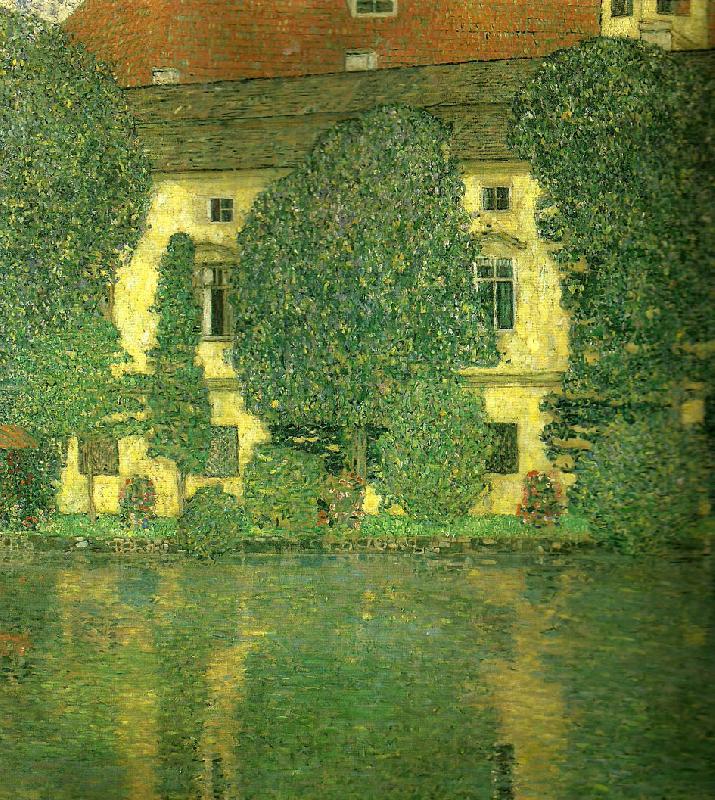 Gustav Klimt slottet kammer vid attersee china oil painting image